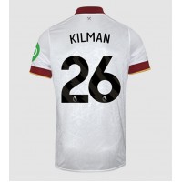 West Ham United Max Kilman #26 Tredje Tröja 2024-25 Korta ärmar